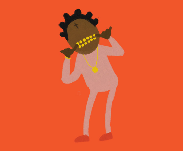 Kodak Black Cartoon Drawing : "Kodak Black Cartoon Sticker" by