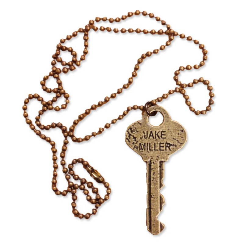 Brass Key Necklace